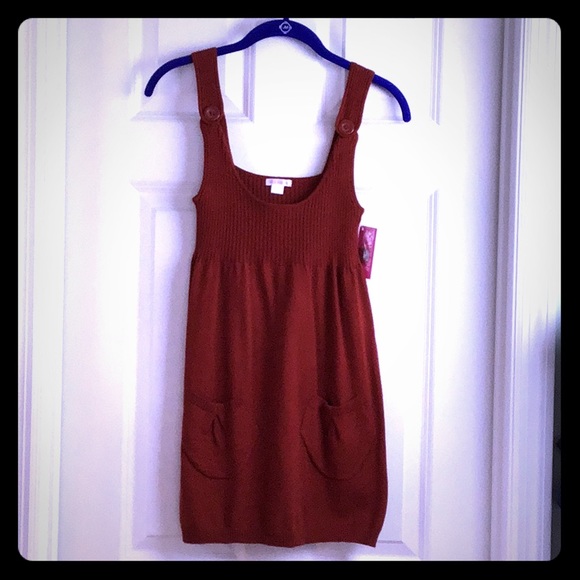 Exhilaration Smock Tunic Sweater Vest - Picture 1 of 10